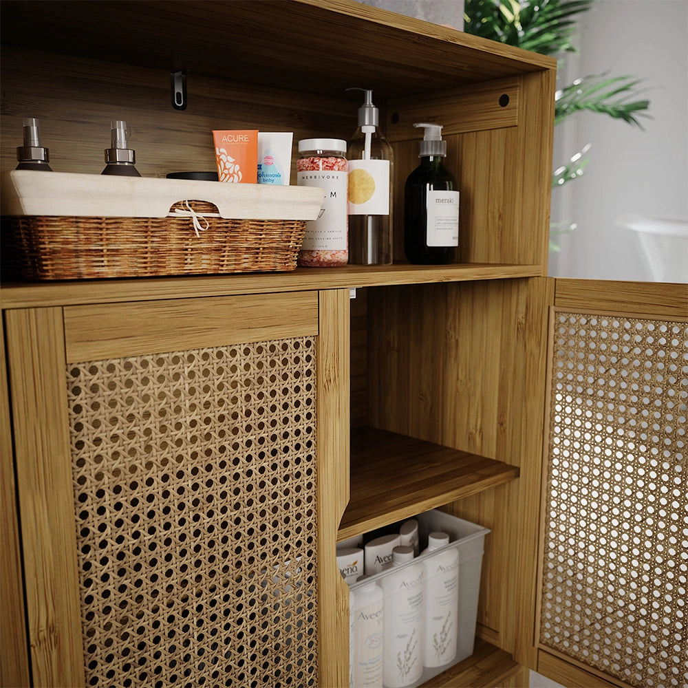 Vicco mobiletto bagno Bambù 60 x 80 cm
