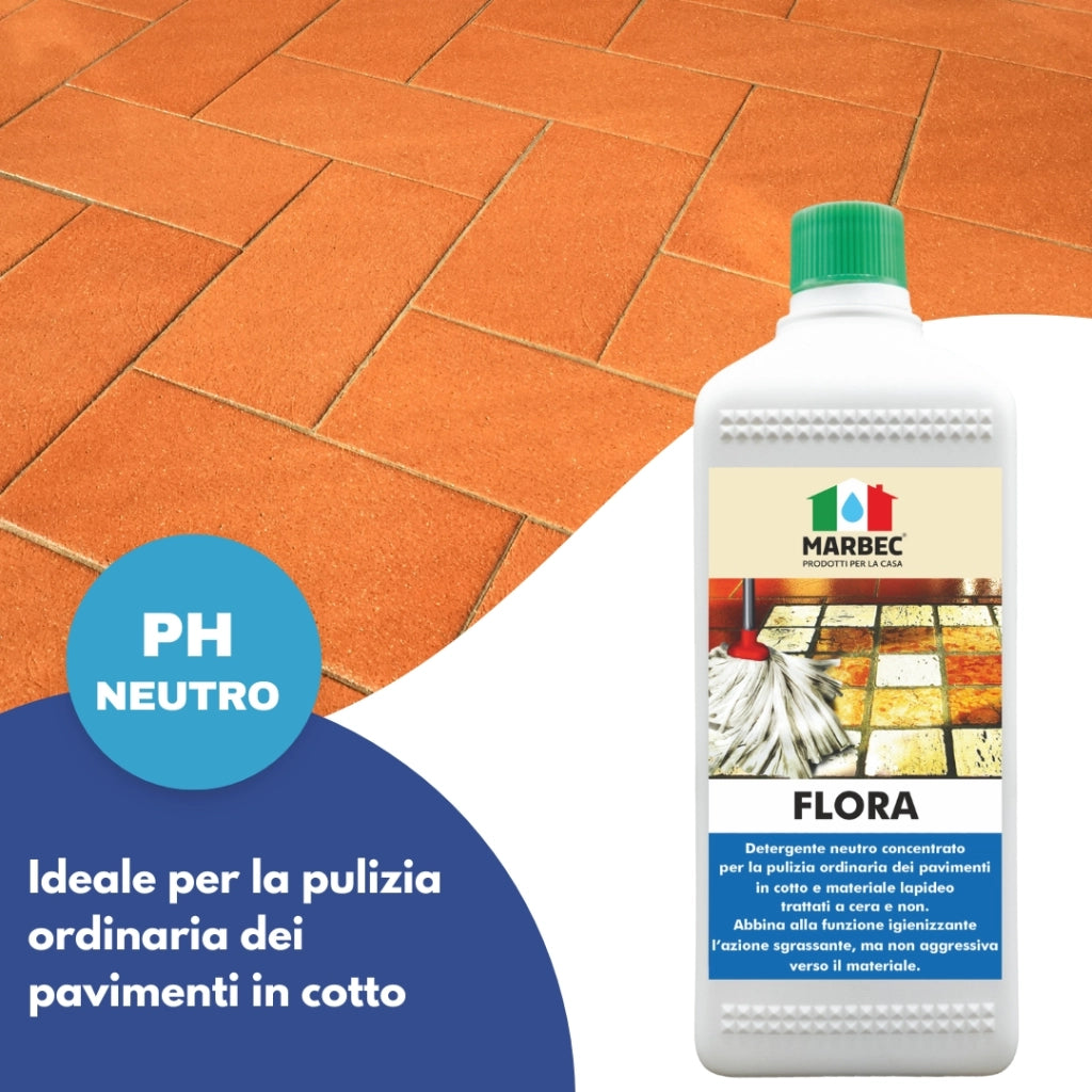 Pulizia pavimenti FLORA   1LT