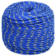Corda per barca Blu 8 mm 25 m in Polipropilene 152448