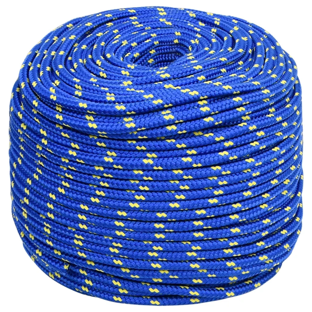 Corda per barca Blu 8 mm 25 m in Polipropilene 152448