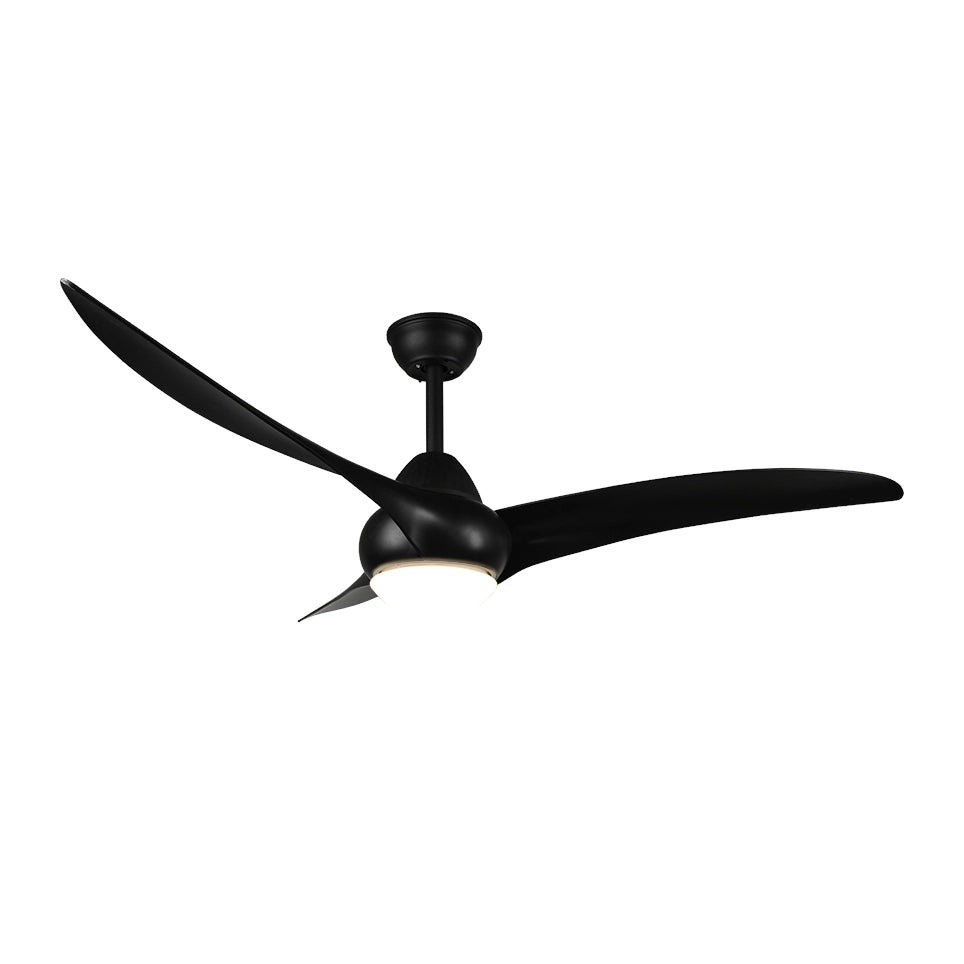 VENTILATORE DA SOFFITTO ALESUND D.145XH47CM NERO
