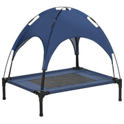 Letto per animali domestici con baldacchino ¨C Minimal ¨C Blu