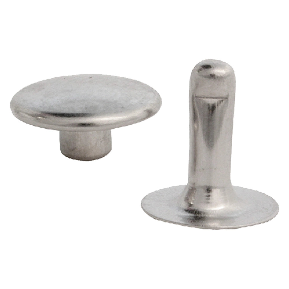 Rivetto nichelato maschio/femmina 33 x 5000 pz