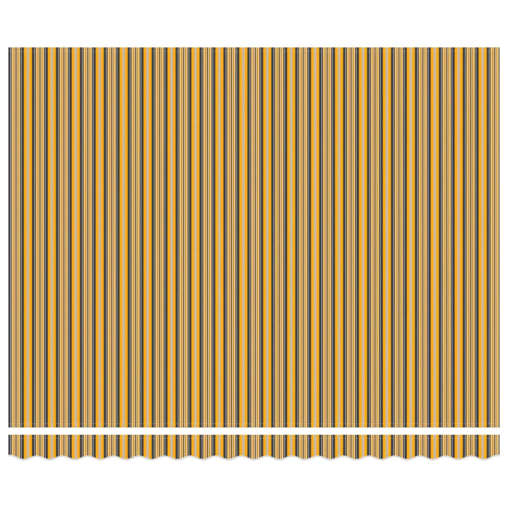 Struttura della tenda Giallo e Grigio 400 × 300 cm 3330590