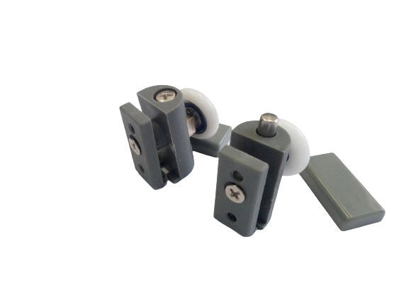 RC85 - 24x6 - Coppia Supporti in Nylon Grigio