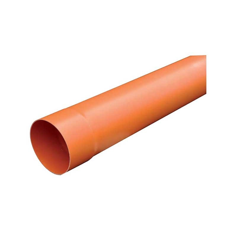 Tubo in pvc arancio : Diametro - 80, Metri Lineari - 1 metro