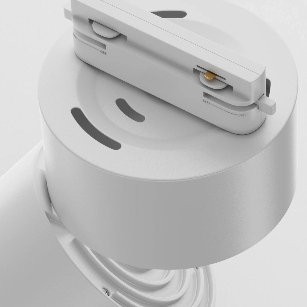 Maytoni Faretto LED integrato UNITY Yin 1 luce bianco alluminio