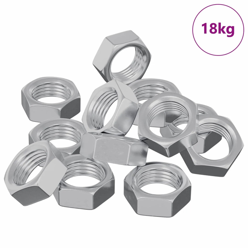 Dado esagonale 23377 pcs Argento Metallo