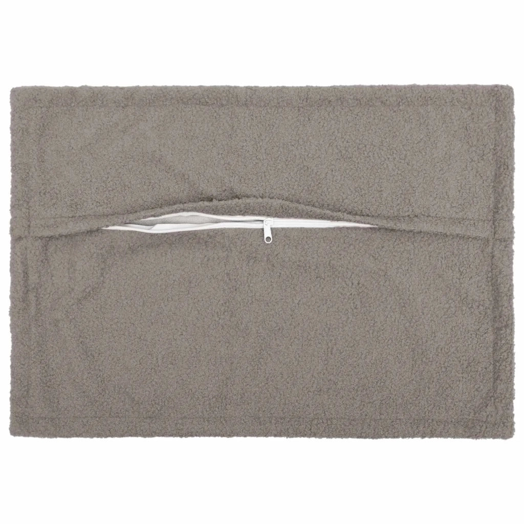 Federa 2 pcs HOUTEN Grigio Chiaro 30 x 50 cm Bouclé 916155