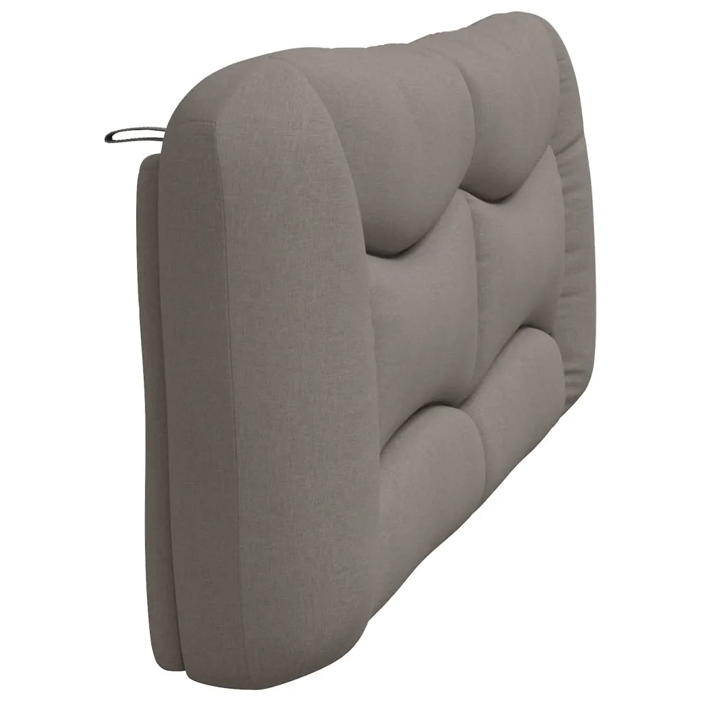 Cuscino Testiera Hvar Tortora 200 cm in Tessuto 374620