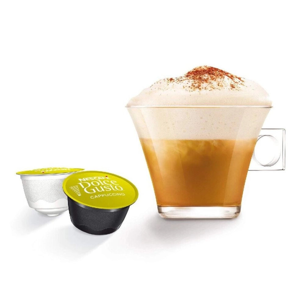Nescafe' dolce gusto cappuccino caffe' in capsule multipack 10 confezioni da 16 capsule ciascuna