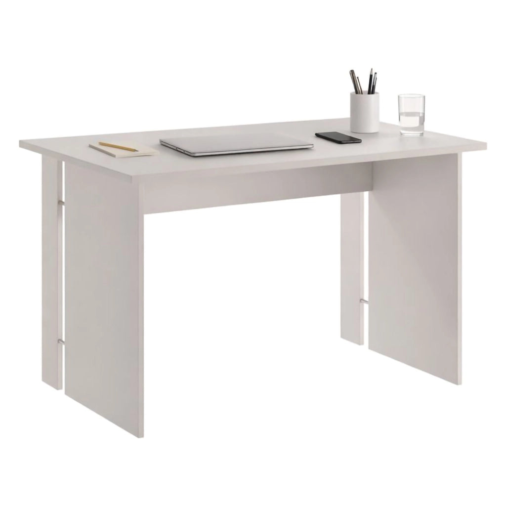 Runin, Scrivania un Ripiano, 119x78x75h cm Beige