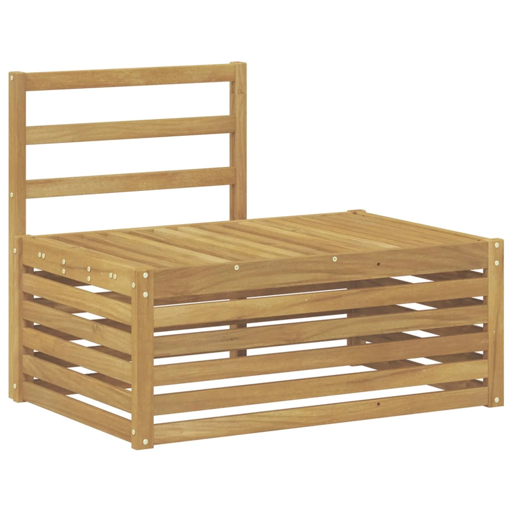 Set di divani da esterno 4 Pezzo Bianco 3392459