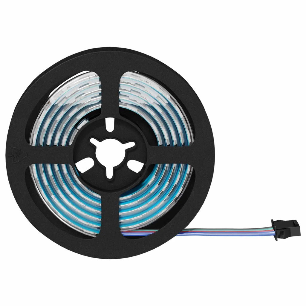 Striscia LED 2 pcs Nero e trasparente 950 mm Rame e plastica 3429116