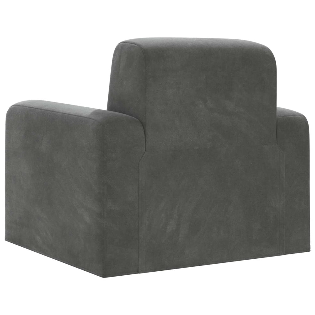 Poltrona Grigio Scuro Velluto (V) 42042430