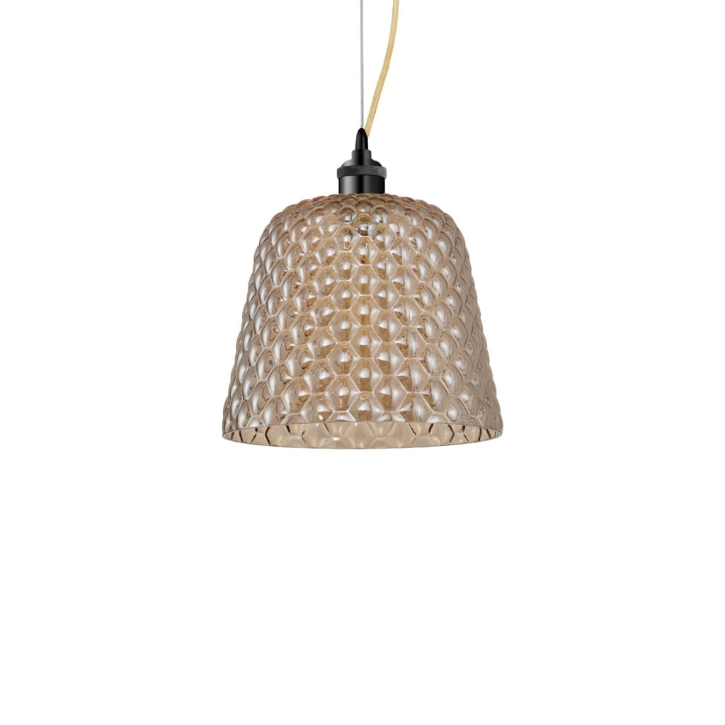 Lampada a sospensione Milagro RIO ML5554 Ø25 ambra
