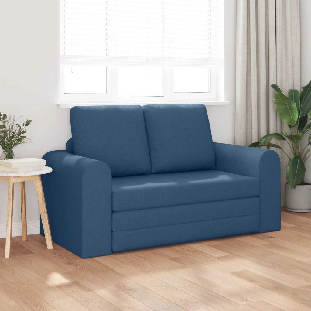 Divano letto | Sof¨¤ letto | Letto singolo 60cm Blu Tessuto
