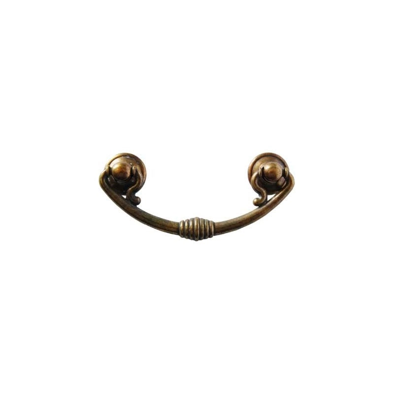 MANIGLIA PER MOBILI '5042' Interasse 96 mm - Patinato antico - GIUSTI