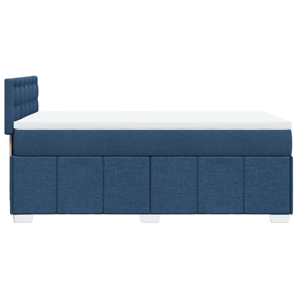 Giroletto a Molle con Materasso Blu 90x200 cm inTessuto 3286971