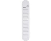 Banda di silicone impermeabile 20cm - Reutilizzabile e portatile - Bianco.