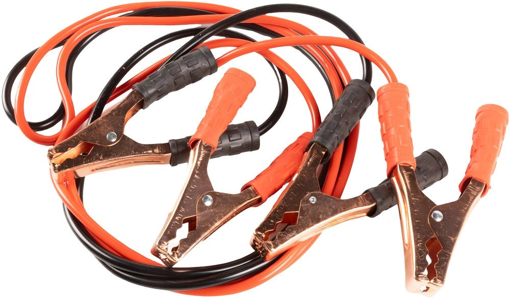 Cavi Batteria 400Ah 2,5m â€“ Pinze Non Isolate per Avviamento Auto e Moto