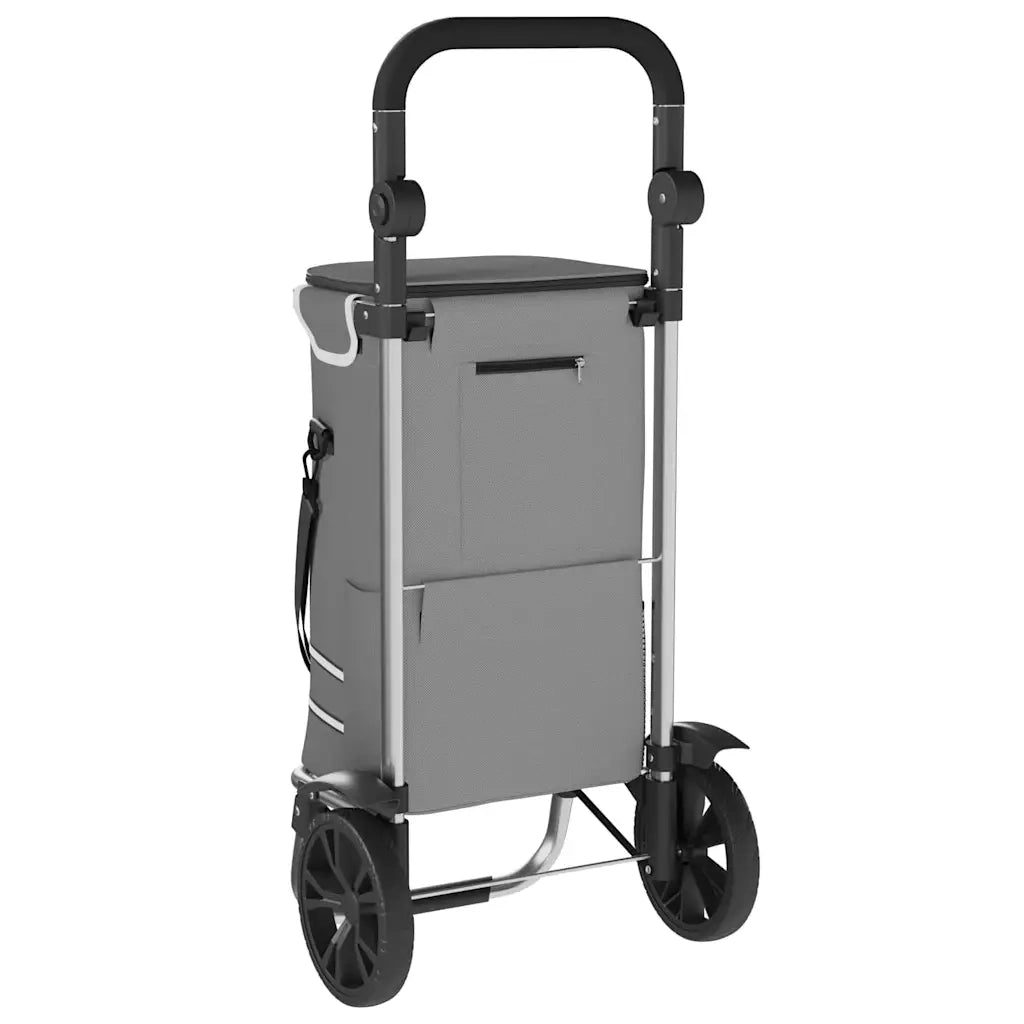 Carrello della spesa Grigio 36,5 x 46,5 x 100,5 cm CFW8290722
