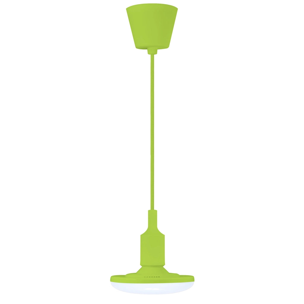 Lampada a sospensione KIKI verde E27 LED 10W Polux