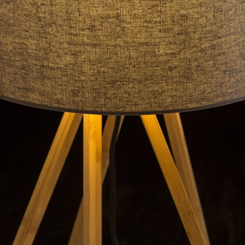 Lampada EL PASO da tavolo grigio 230V E14 11W