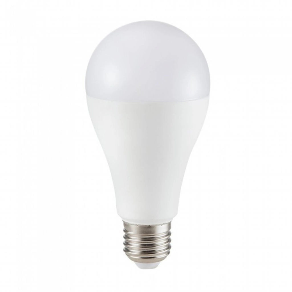 Lampada Led E27 A65 17W Bianco Freddo 6400K Bulbo Sfera Chip Samsung Garanzia 5 Anni SKU-164