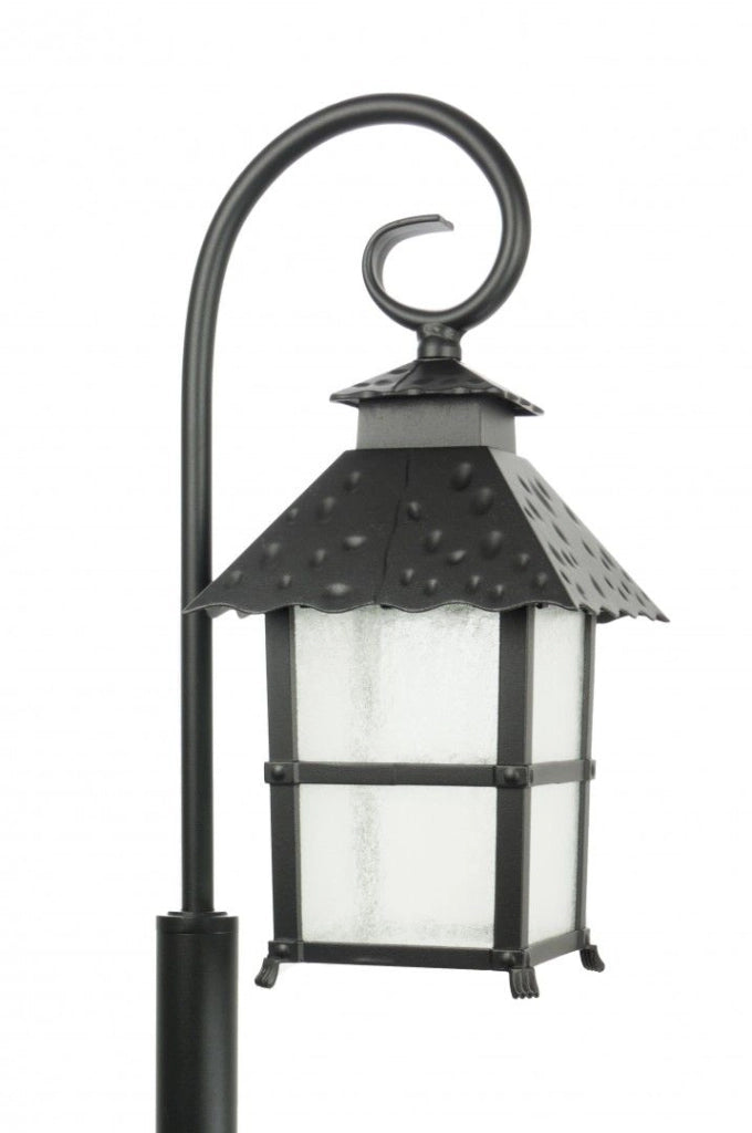 Lampione da esterno SU-MA Cadiz 116cm E27 nero IP43