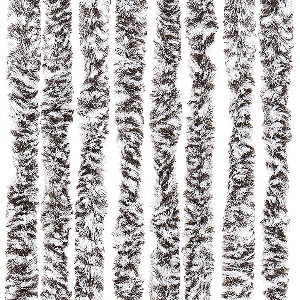 Zanzariera Marrone e Beige 100x220 cm Ciniglia CFW8929213