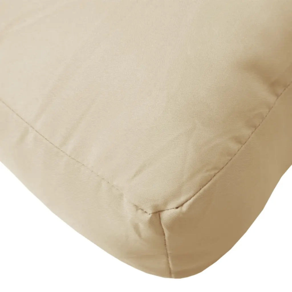 Cuscino per pallet | Cuscini per sedie Beige 80x80x12 cm in Tessuto