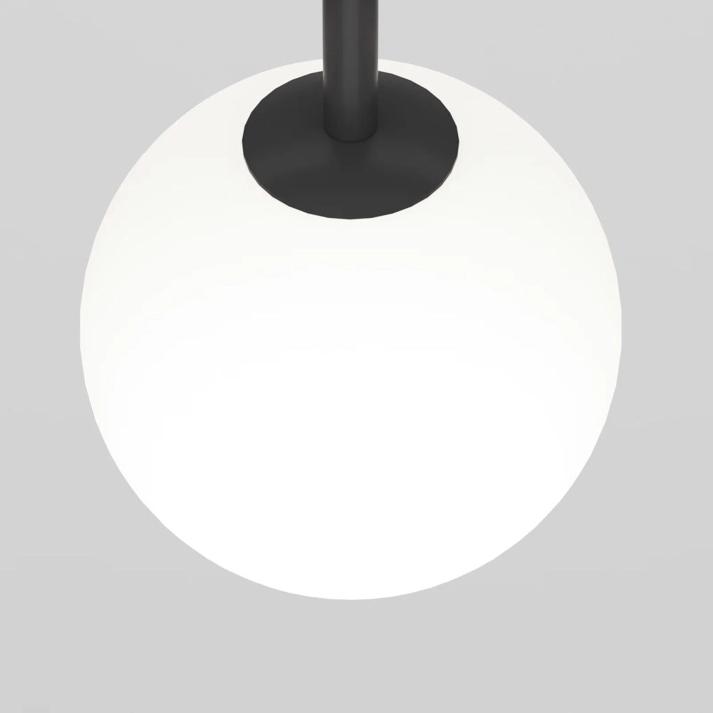 Maytoni Faretto Exility Luna 1 luce LED integrato nero vetro