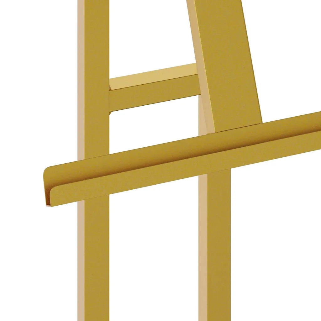 Espositori per Fiere Oro 26,5 x 26,5 x 150 cm Acciaio 42021454
