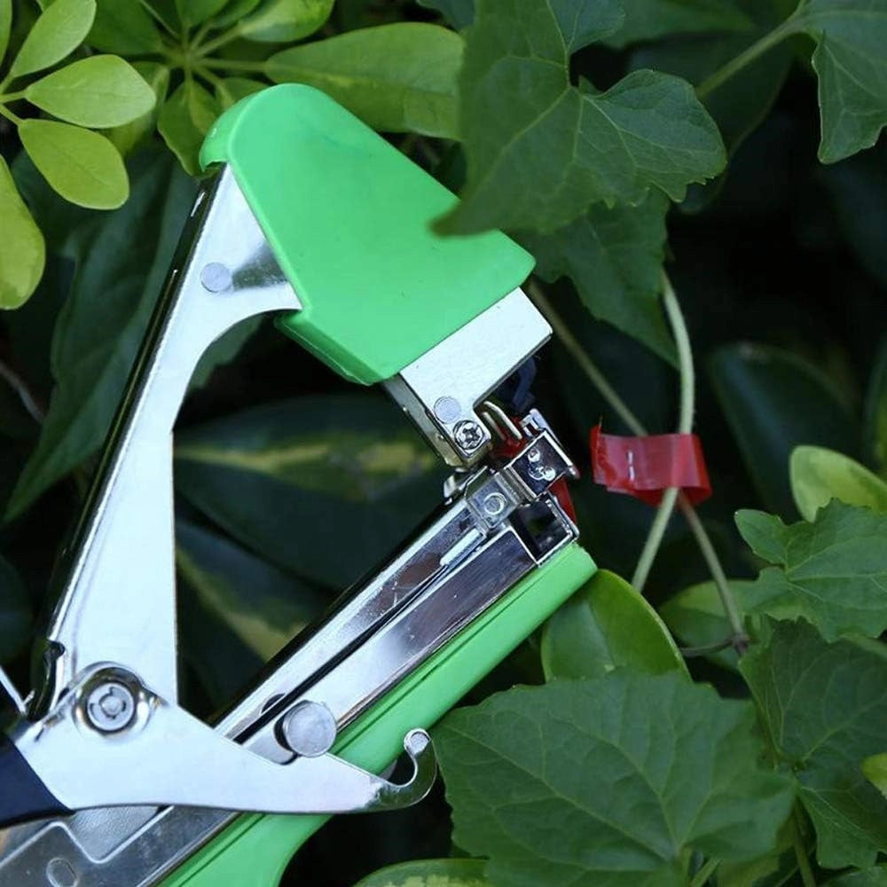 Trade Shop - Macchina Legatura A Mano Ramo Imballaggio Stelo Reggiatura Attrezzo Da Giardino -
