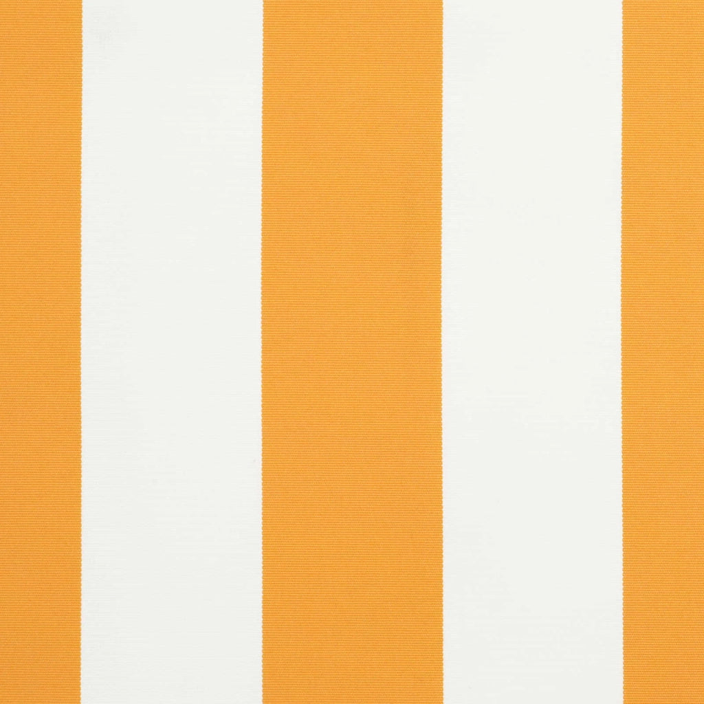Telo di ricambio per tenda da sole Giallo e Bianco 450 × 350 cm 3444214