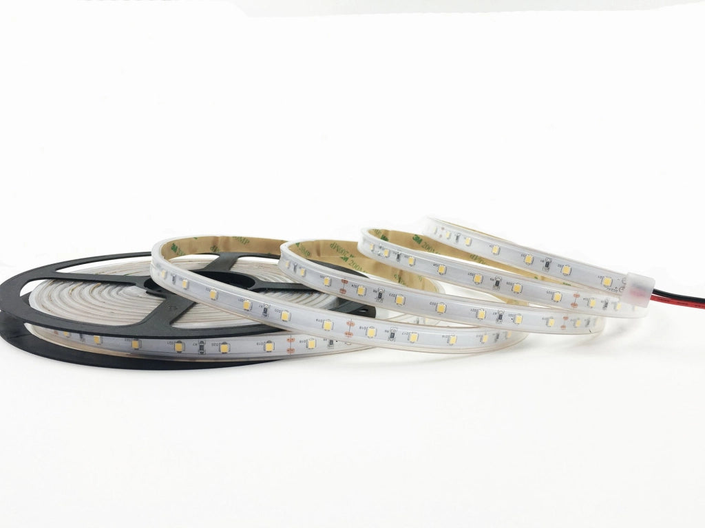 STRIP LED 2835 DC24V IN KAPTON E SILICONE 60 LED PER MT 14W PER MT 1480LM PER MT 4000K IP67 1X500CM
