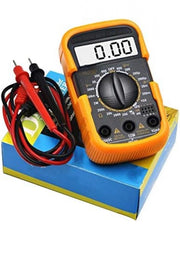 Multimetro Digitale Tester Professionale Tascabile con Cavi Puntali Display 830LN