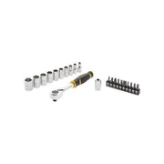 Stanley Set Chiavi a Bussola 1-4'' 22 Pezzi Nero