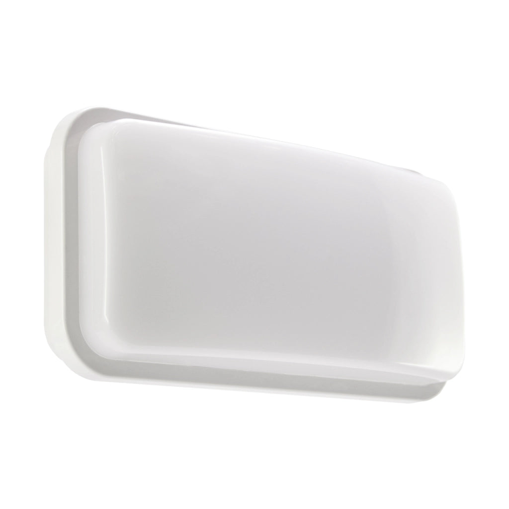 Applique esterna bianca rettangolare LED 20W 4200K IP55 Struhm