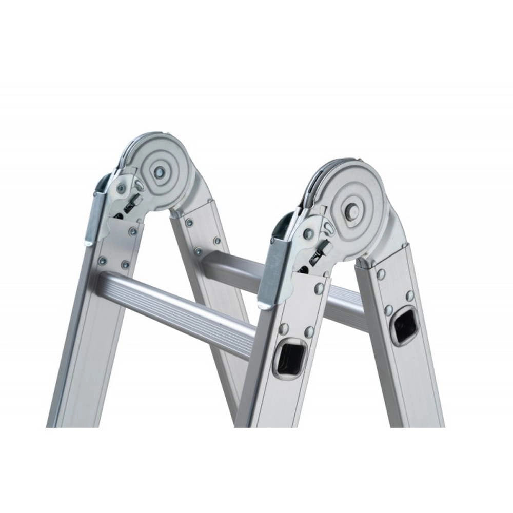 Scala Multiposizione con Piattaforma in Alluminio Multipla Gierre