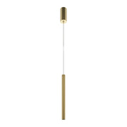 Maytoni Sospensione moderna Pro Base 1 luce LED integrato oro metallo