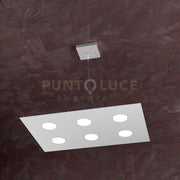 AREA SOSPENSIONE 6 LUCI GRIGIO 1127-S6 R-GR