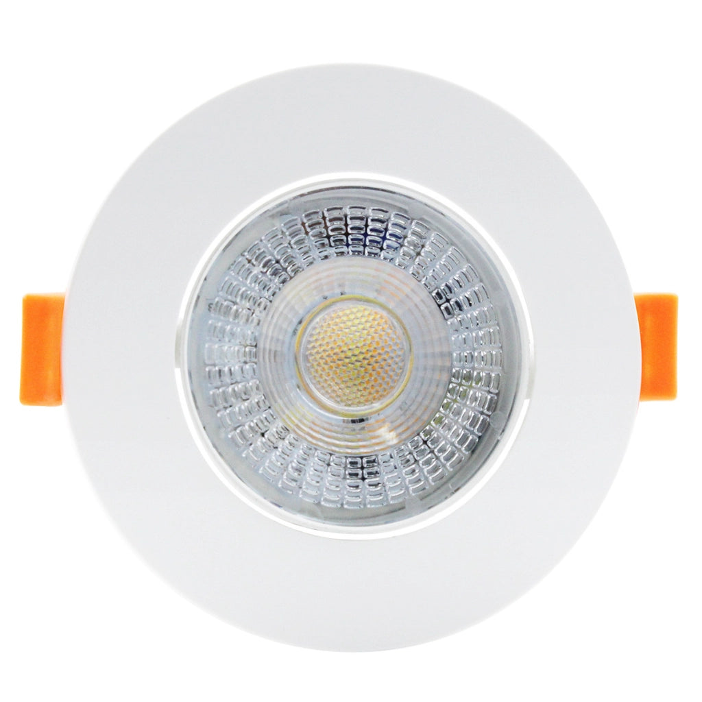 Faretto incasso orientabile bianco Ø9cm LED 7W CCT