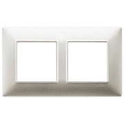 VIMAR PLANA - PLACCA 4M (2+2) INT57 NICHEL OPACO