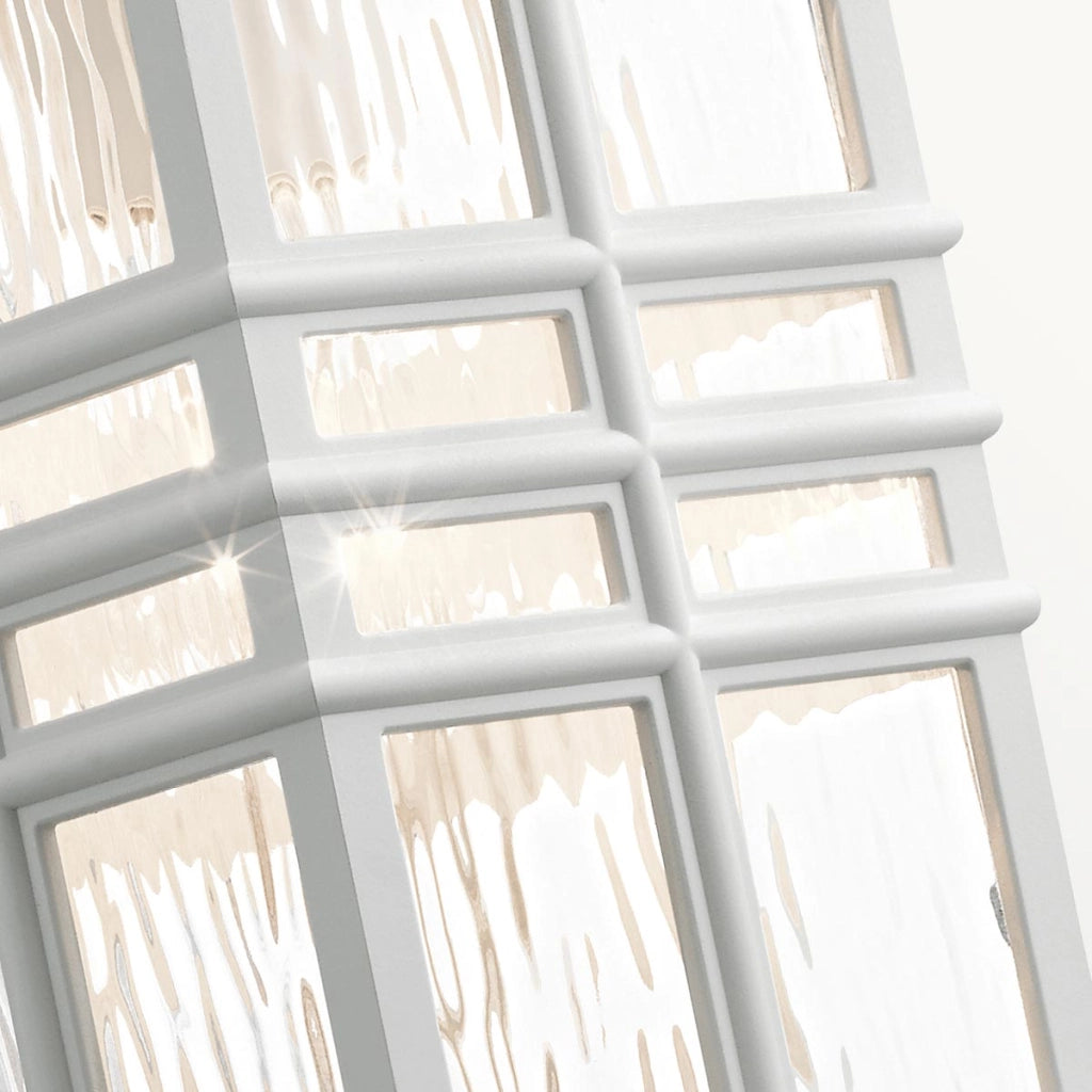 Applique esterna bianca E27 60W Beacon Square Kichler