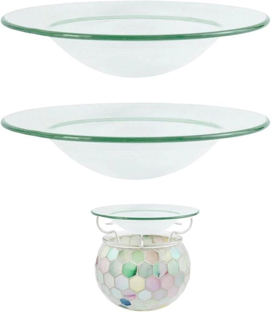 Vetrini di sostituzione per lampada geur 12CM per olieverwarmer - olii di fragranza vari.