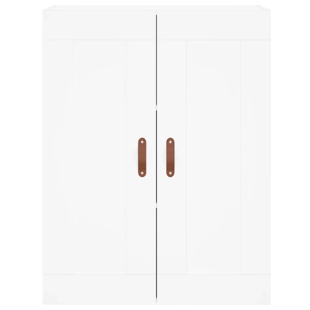 Credenza Bianca 69,5x34x180 cm in Legno Multistrato 3199849