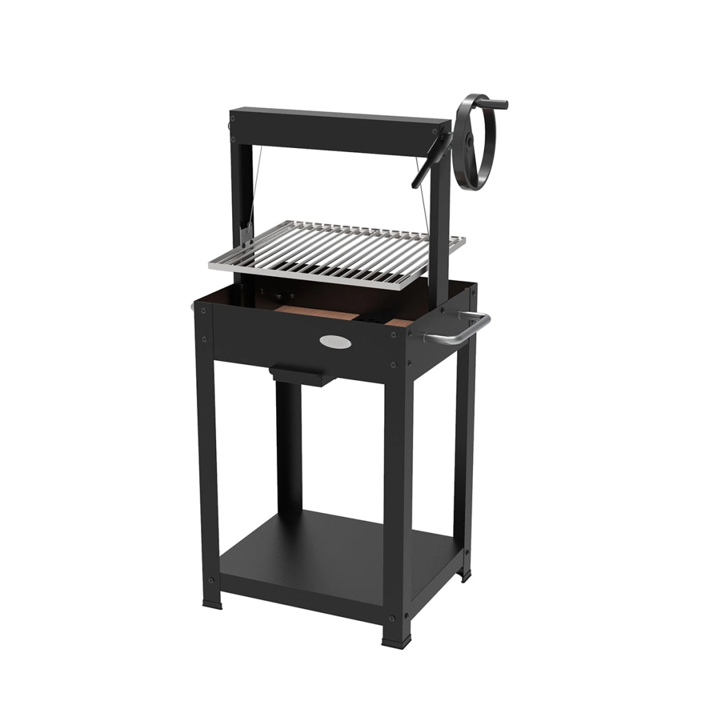 GRIGLIA BBQ ARGENTINO- cm 46x46x121- ESCLU- pezzi 1