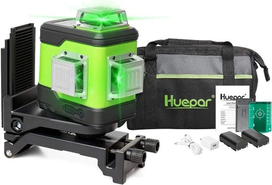Livello Laser a 3 linee 360° con batterie Li-ion